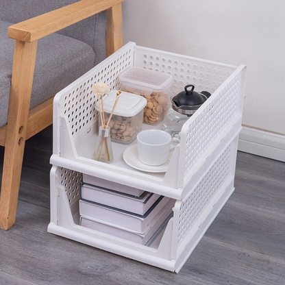 Stackable Closet Drawer Organizer – Plastic Storage Drawers