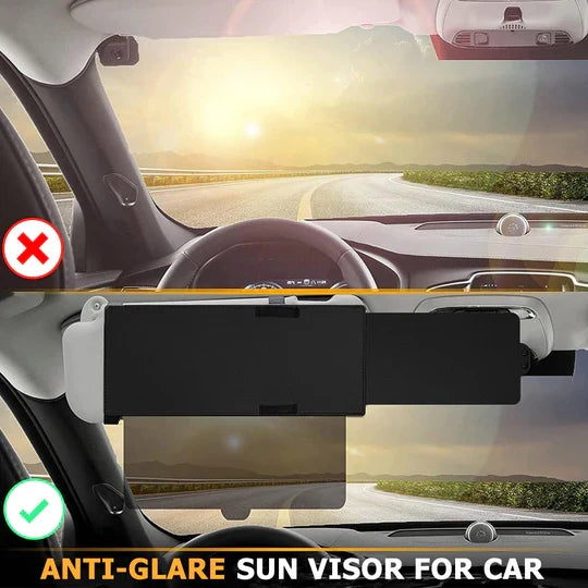 Polarized Car Sun Visor – Anti-Glare Visor Extender